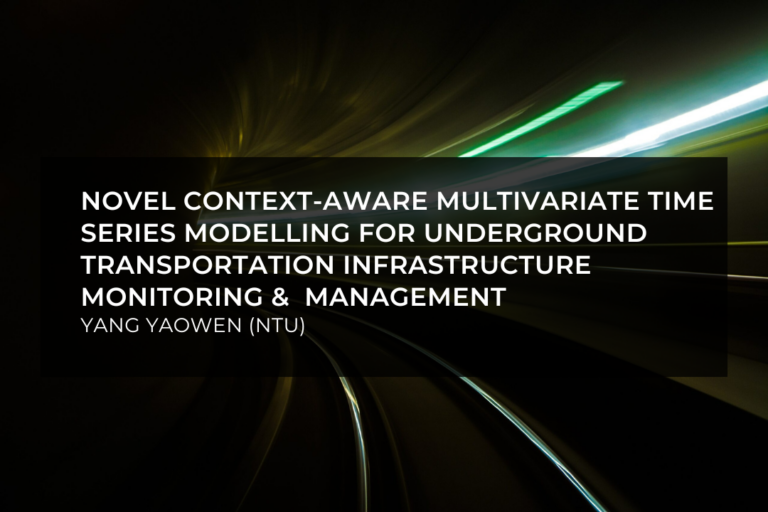 Novel Context-Aware Multivariate Time Series Modelling for Underground Transportation Infrastructure Monitoring and Management