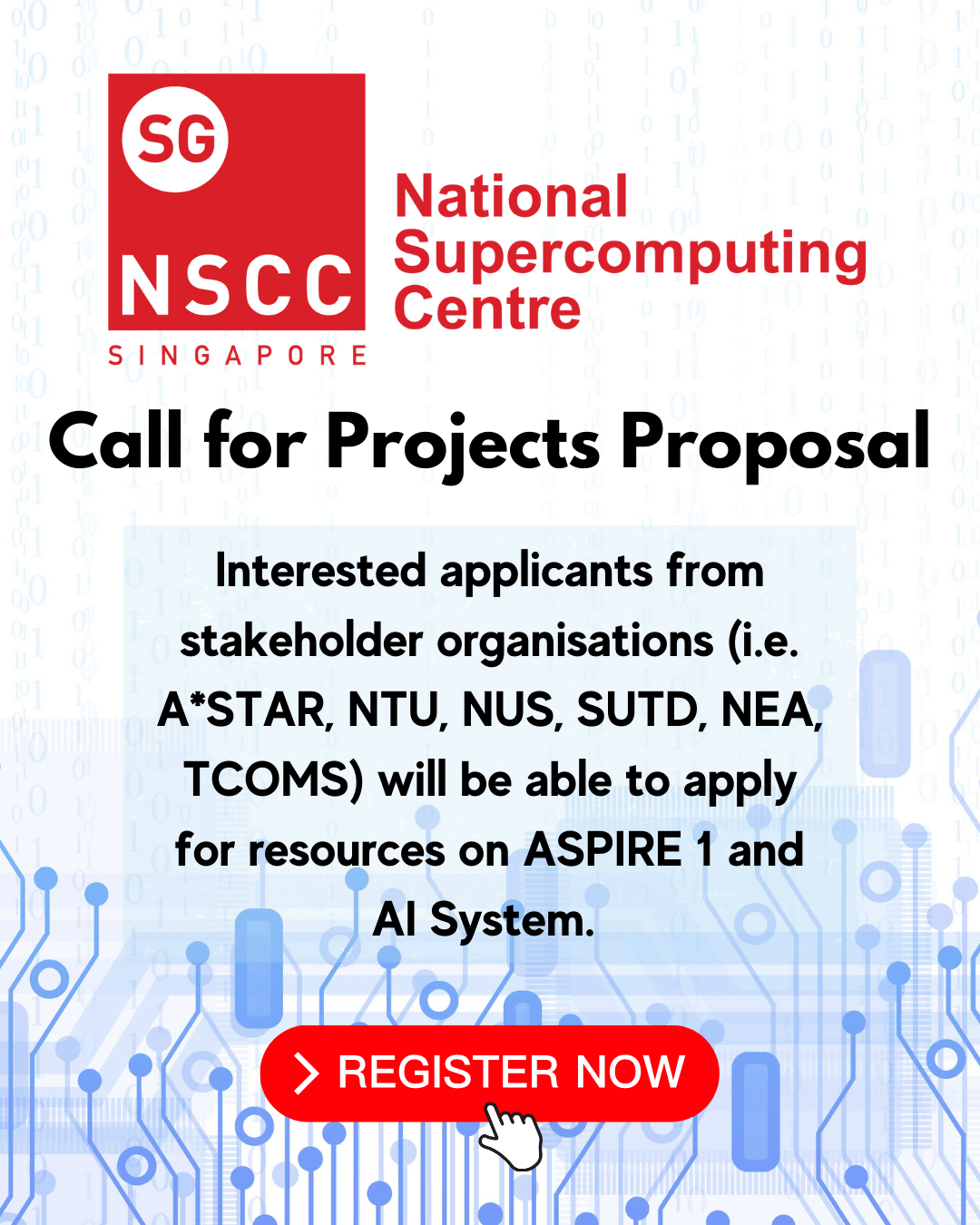 NSCC Call for Research Project