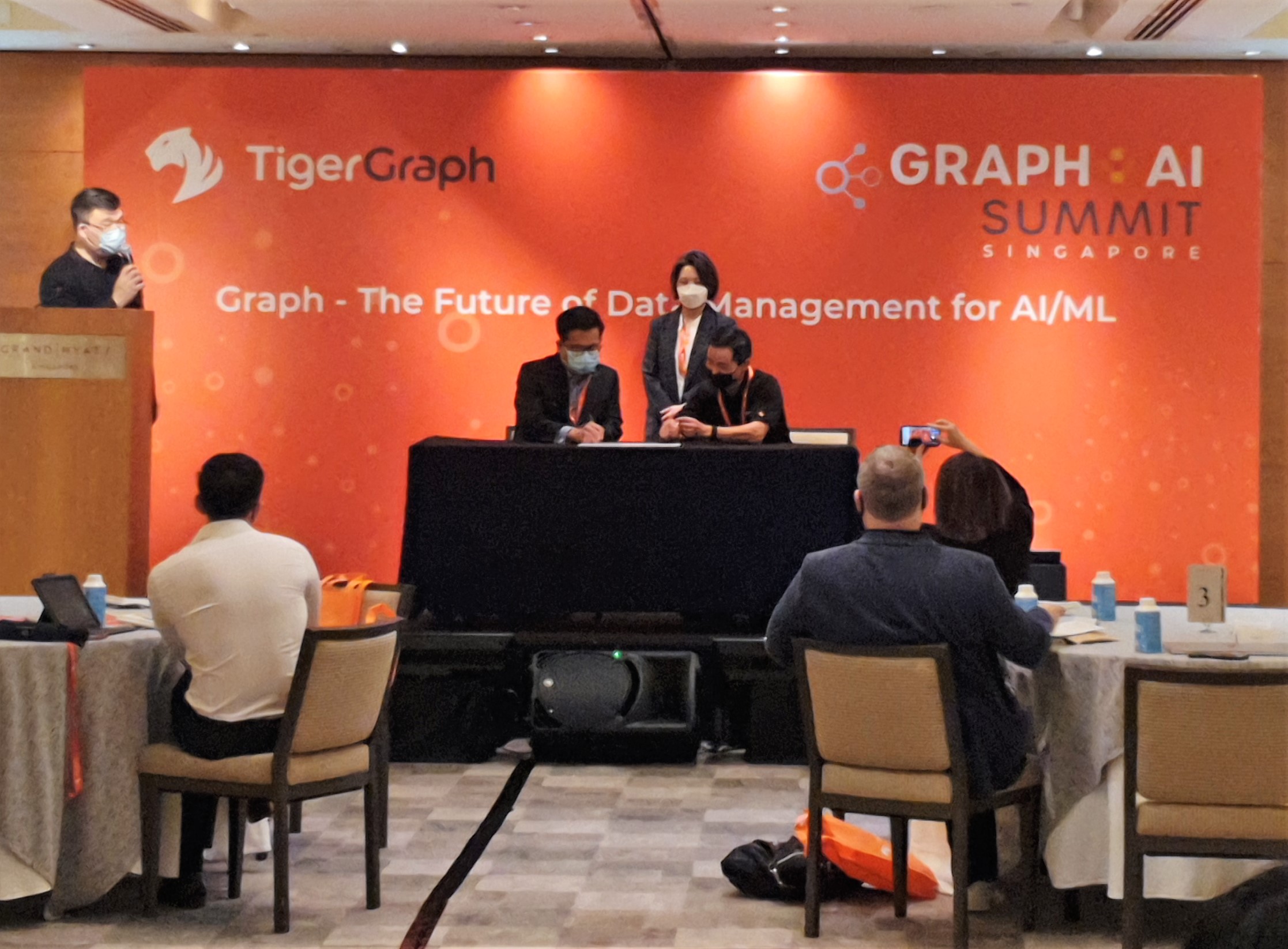 A Collaboration To Build Graph Database Capabilities in AI and Machine Learning Applications