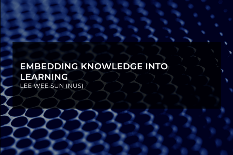 Embedding Knowledge into Learning￼