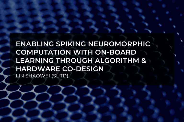 Enabling Spiking Neuromorphic Computation with On-Board Learning Through Algorithm and Hardware Co-design