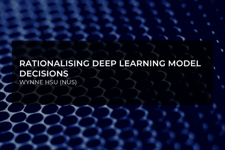 Rationalizing Deep Learning Model Decisions