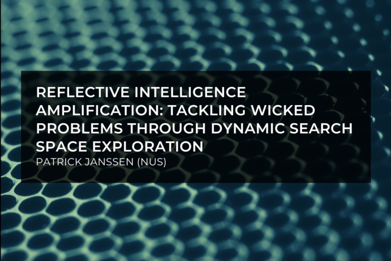 Reflective Intelligence Amplification: Tackling Wicked Problems Through Dynamic Search Space Exploration
