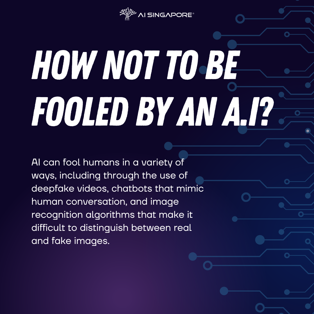 How to not be fooled by an AI