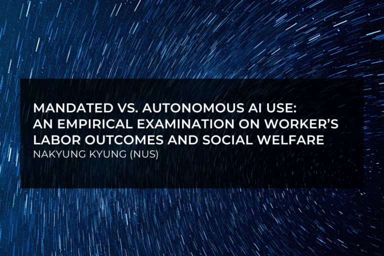 Mandated Vs. Autonomous AI Use: An Empirical Examination On Worker’s Labor Outcomes And Social Welfare