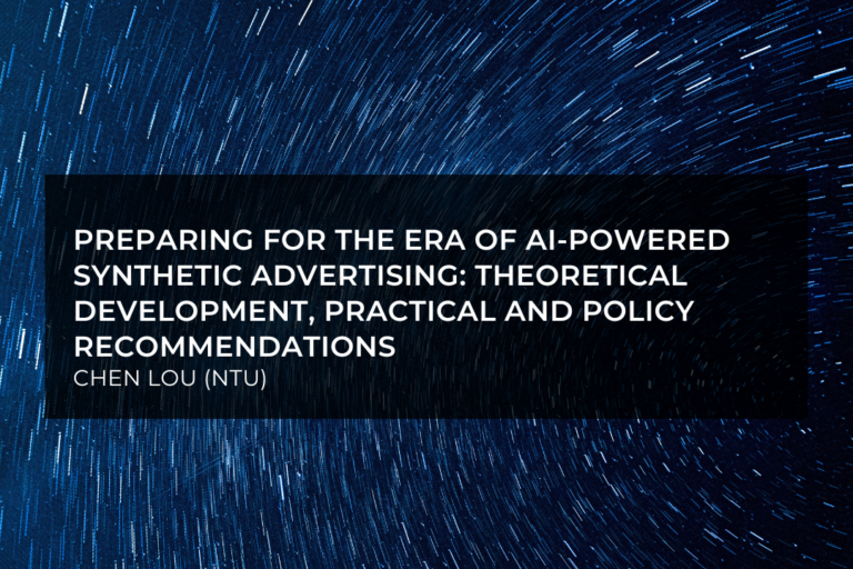 Preparing For The Era of AI-powered Synthetic Advertising: Theoretical Development, Practical And Policy Recommendations
