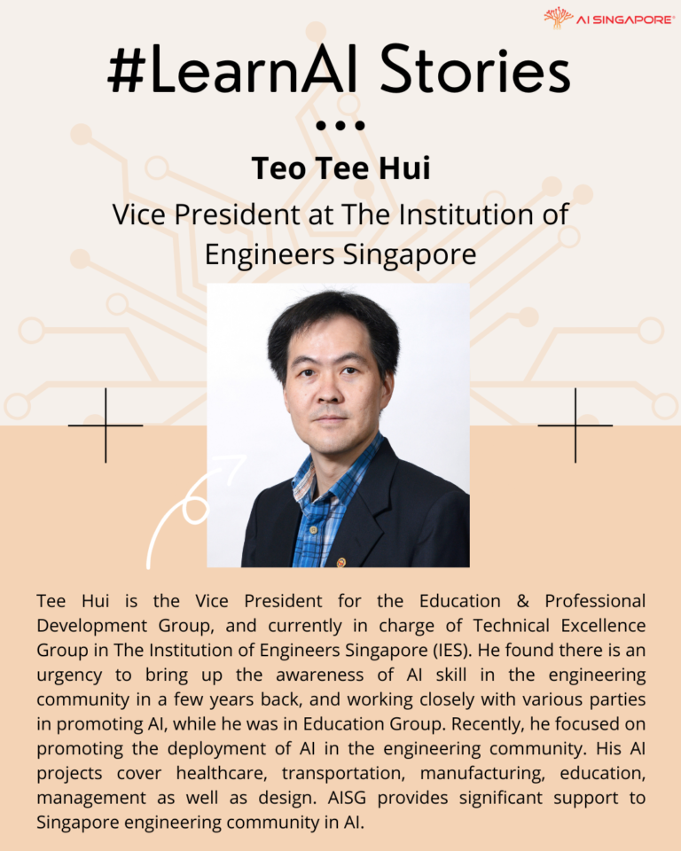 #LearnAI Stories – Featuring Tee Hui