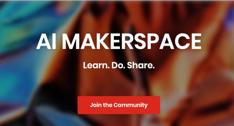 AI Makerspace is officially launched today!